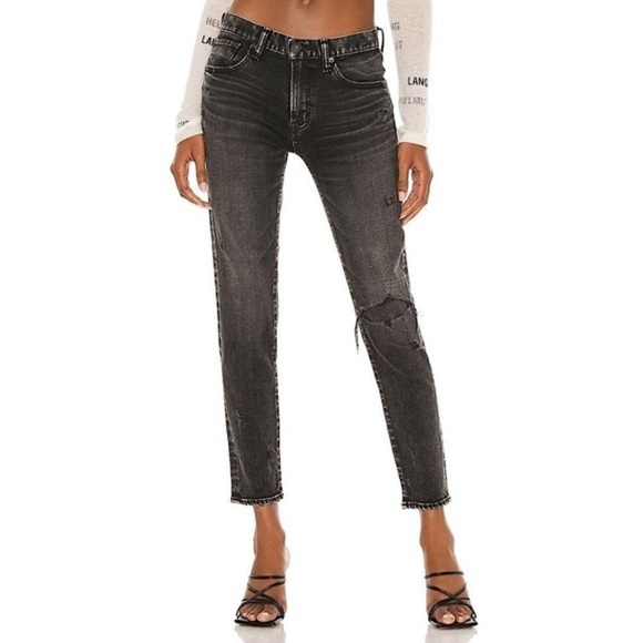 MOUSSY BLACK SKINNY JEANS - Picture 1 of 15